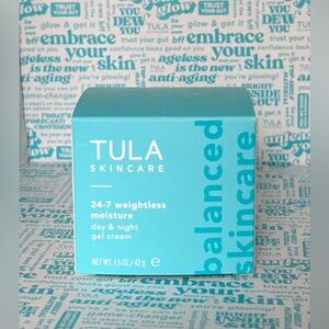 TULA skincare 24-7 weightless moisture day&nigh gel cream NIB